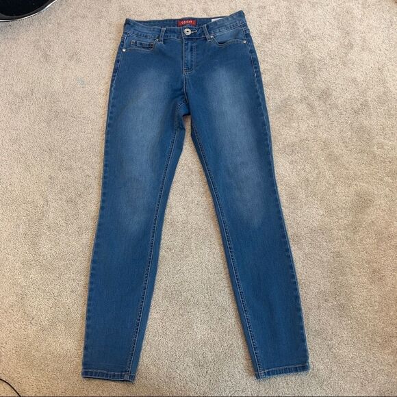 𝅺GUESS jeans high waist skinny Tahiana fit Sz 28 stretchy - Picture 3 of 11